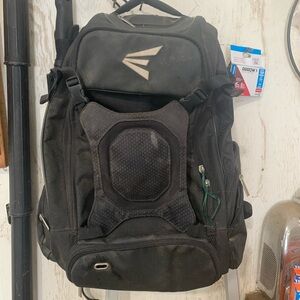 Easton baseball backpack w helmet holder